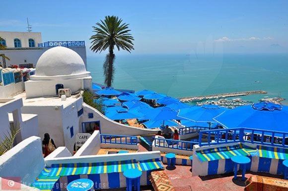 Villa The Blue And White Perle à Sidi Bou Ali Extérieur photo