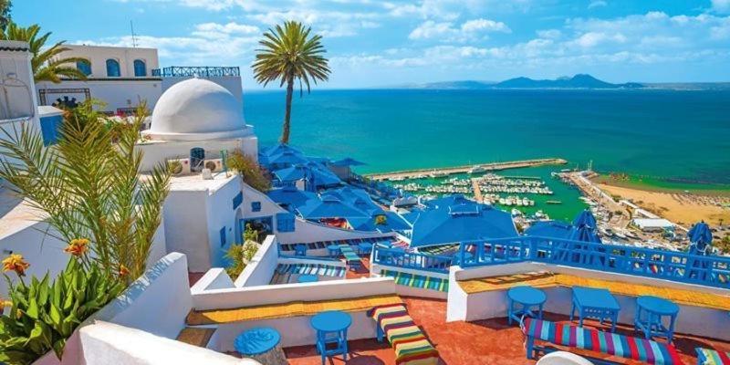 Villa The Blue And White Perle à Sidi Bou Ali Extérieur photo